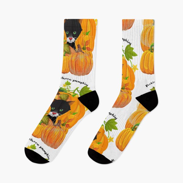 Item preview,  Peeking between pumpkins designed and sold by BeatyinChaos.
