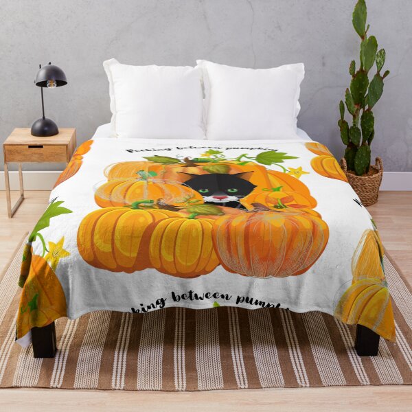 Item preview, Peeking between pumpkins designed and sold by BeatyinChaos.