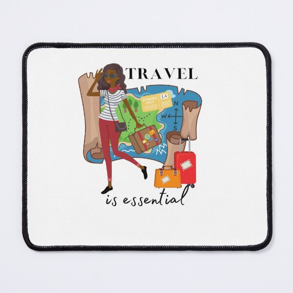 Item preview, Travel is Essential ~ African American  designed and sold by JustaGurli.