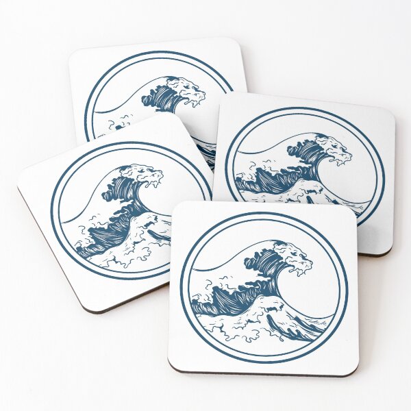 Item preview, Big Blue Wave designed and sold by omahatrading.