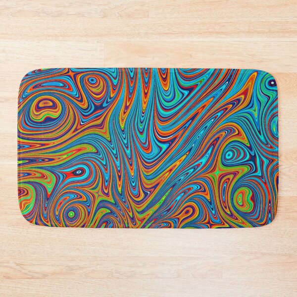 Item preview, Colorful Psychedelic Abstract designed and sold by Ksaavet.