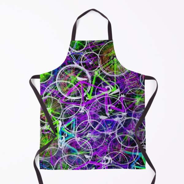 Item preview, BICYCLE MAZE COLLECTION : Psychedelic Hodge-Podge Abstract Print designed and sold by posterbobs.