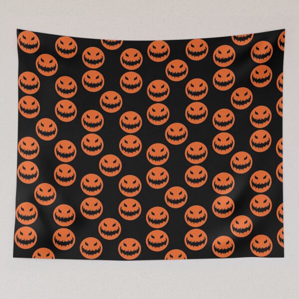 Item preview, CREEPY PUMPKIN (Black) designed and sold by Aurinkuu.