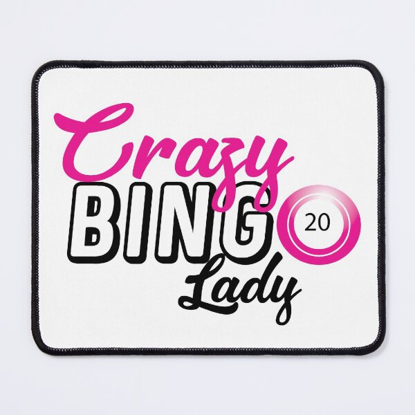 Item preview, Crazy lady bingo design designed and sold by Rsagur12.