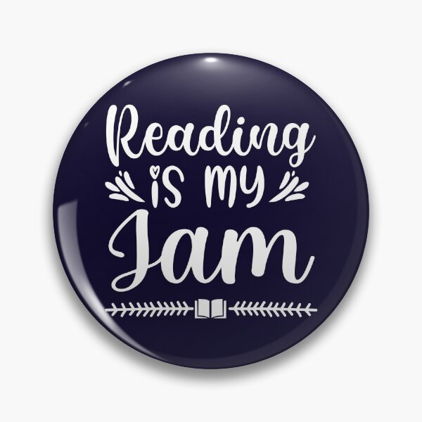 Item preview, Reading is my Jam, Book Lover Gift designed and sold by SweetbeStore.