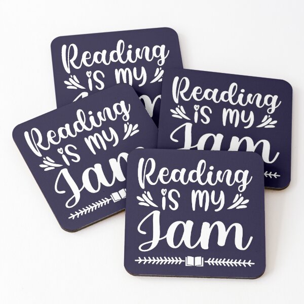 Item preview, Reading is my Jam, Book Lover Gift designed and sold by SweetbeStore.