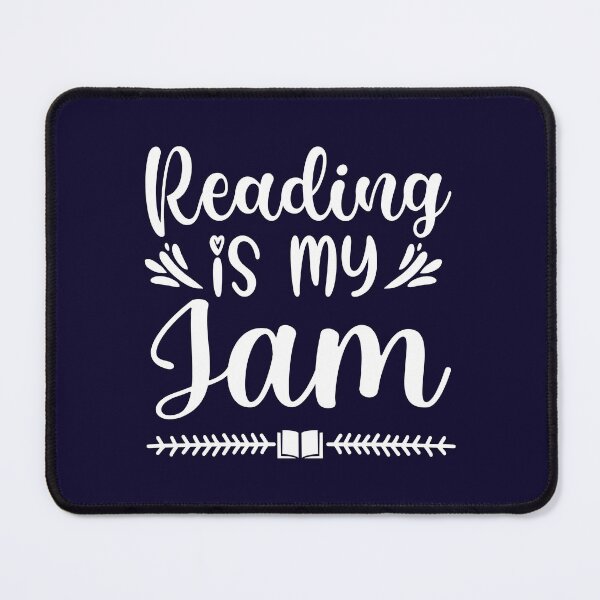 Item preview, Reading is my Jam, Book Lover Gift designed and sold by SweetbeStore.