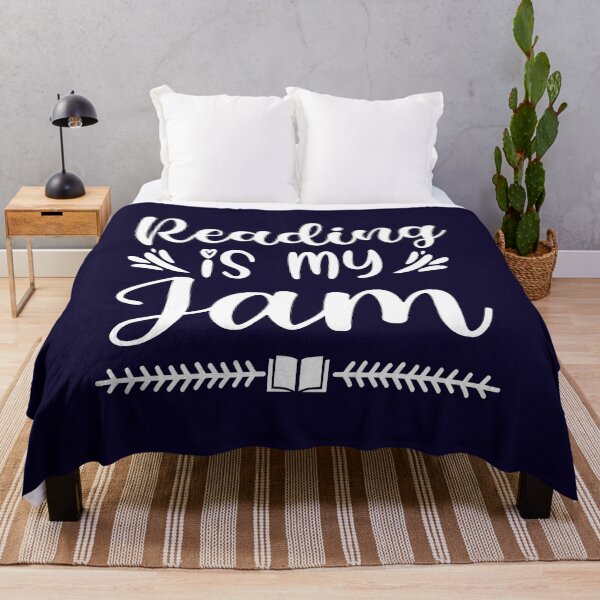 Item preview, Reading is my Jam, Book Lover Gift designed and sold by SweetbeStore.