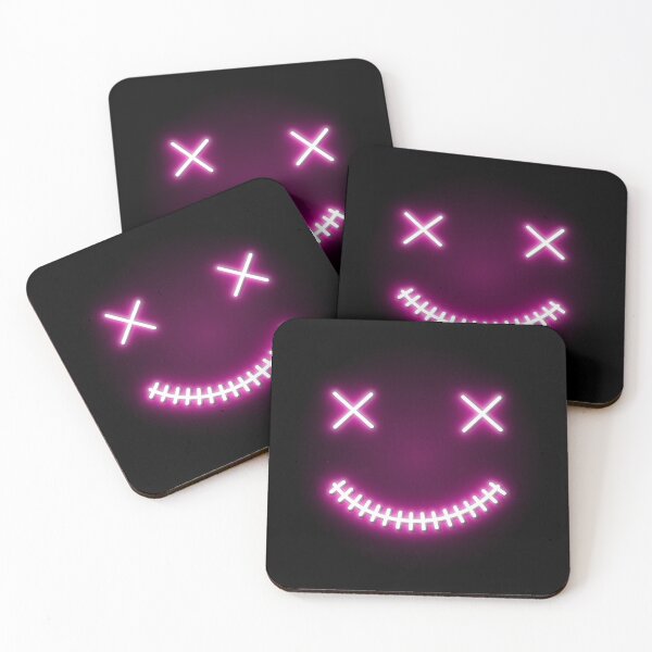 Item preview, Pink Neon stitch face designed and sold by Pear Tree Studio.