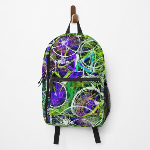 Item preview, BICYCLE MAZE COLLECTION : Psychedelic Whimsical Abstract Print designed and sold by posterbobs.
