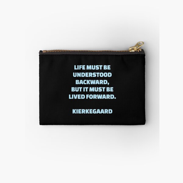 Item preview, Life must be understood backward, but it must be lived forward - philosophy  quotes - Kierkegaard designed and sold by Inspirationmotivation.