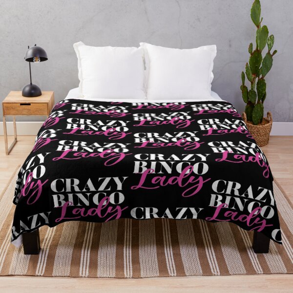 Item preview, Crazy lady bingo design designed and sold by Rsagur12.