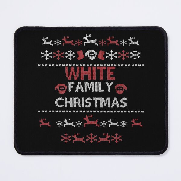 Item preview, White merry xmas holidays christmas family fun white cold designed and sold by Thestarrysky.
