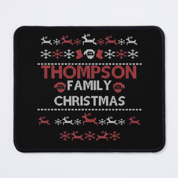 Item preview, Thompson merry xmas holidays christmas family fun white cold  designed and sold by Thestarrysky.