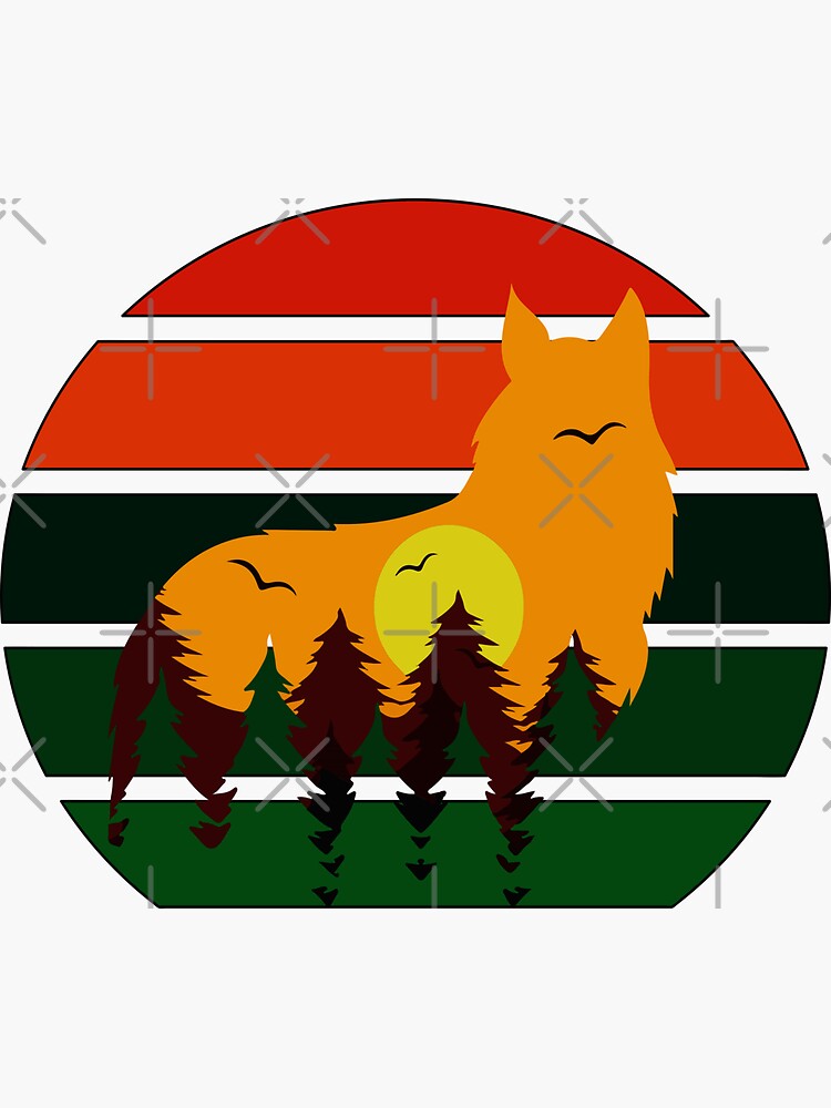 "One Man Wolf Pack wolves" Sticker for Sale by aminestore21 Redbubble