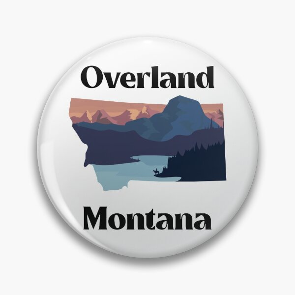Item preview, Retro Overland Montana designed and sold by Mayflytees.
