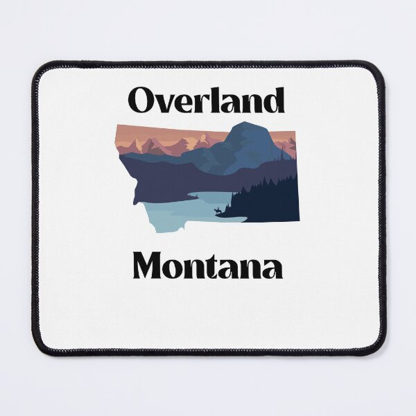 Item preview, Retro Overland Montana designed and sold by Mayflytees.