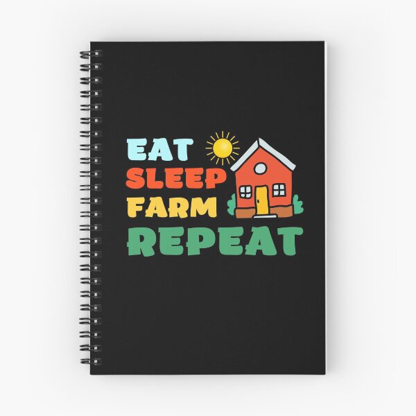 Item preview, Eat Sleep Farm Repeat for Farmers designed and sold by appareltolove.