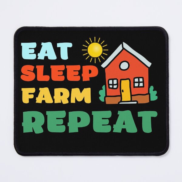 Item preview, Eat Sleep Farm Repeat for Farmers designed and sold by appareltolove.