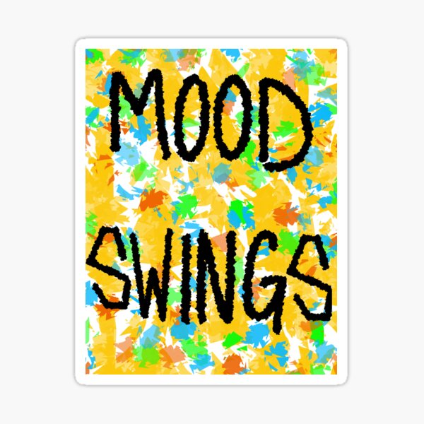 shawty a lil baddie tiktok stickers - mood swings Sticker for Sale by  theannaprice