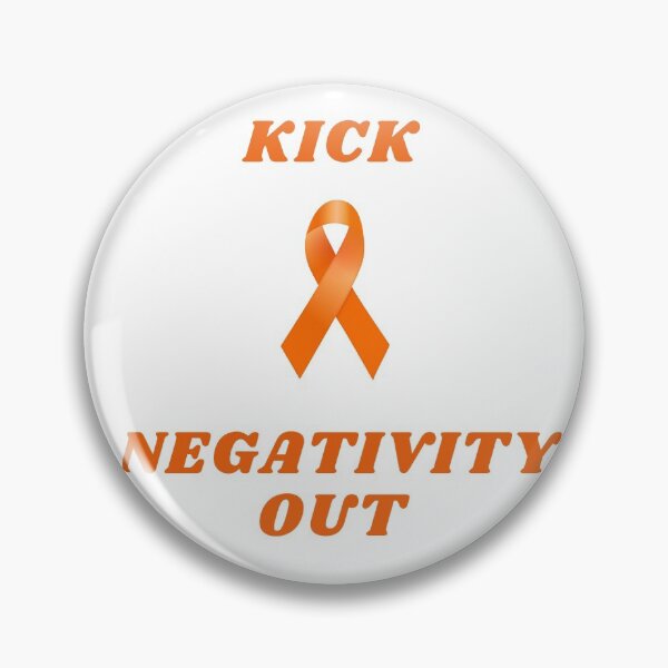 Item preview, Kick negativity out inspirational quote design designed and sold by Montero17.