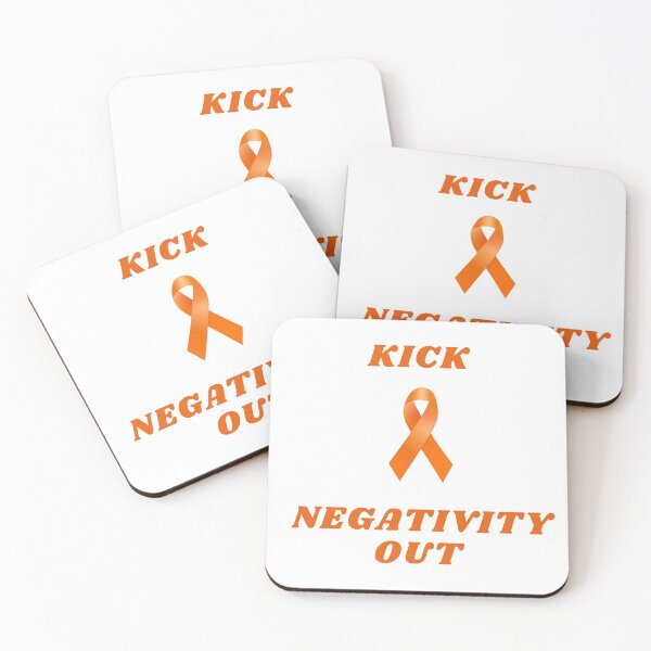 Item preview, Kick negativity out inspirational quote design designed and sold by Montero17.