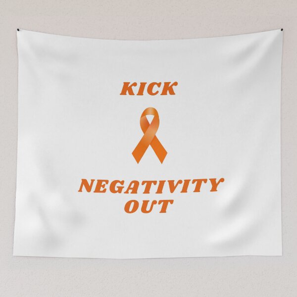 Item preview, Kick negativity out inspirational quote design designed and sold by Montero17.