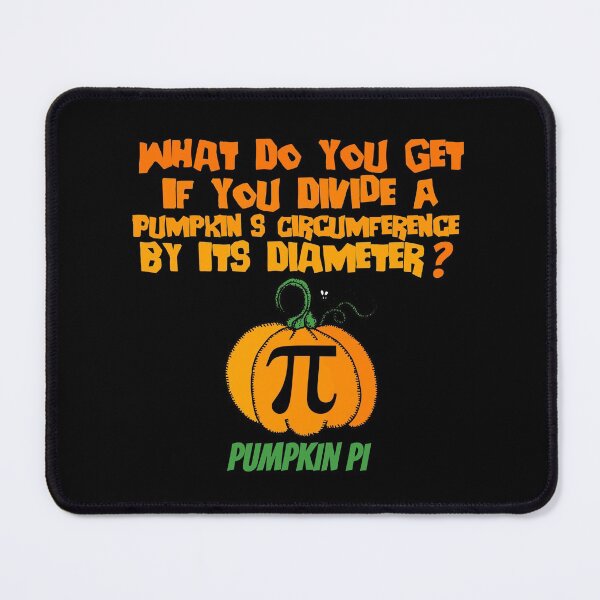 Item preview, Funny Divide A Pumpkin's Circumference pumpkin pi halloween joke designed and sold by Nadey.