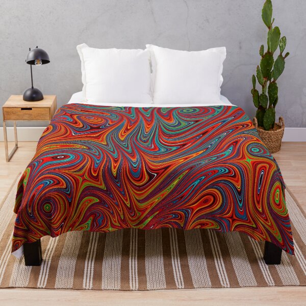 Item preview, Colorful Psychedelic Abstract designed and sold by Ksaavet.