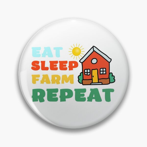 Item preview, Eat Sleep Farm Repeat for Farmers (light) designed and sold by appareltolove.