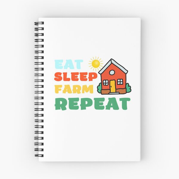 Item preview, Eat Sleep Farm Repeat for Farmers (light) designed and sold by appareltolove.