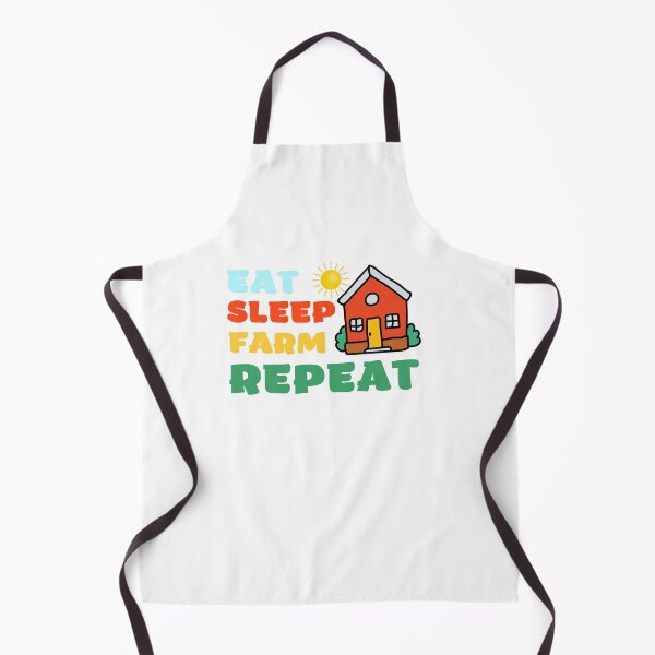 Item preview, Eat Sleep Farm Repeat for Farmers (light) designed and sold by appareltolove.