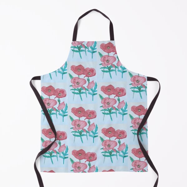 Item preview, Red Poppies watercolour designed and sold by Wyverntales.