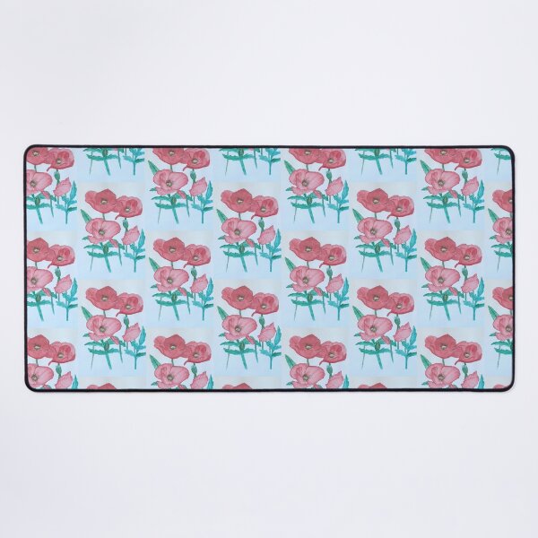 Item preview, Red Poppies watercolour designed and sold by Wyverntales.