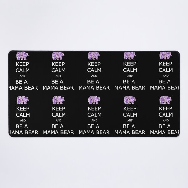 Item preview, Mama Bear (negro) designed and sold by ColorfulCortex.
