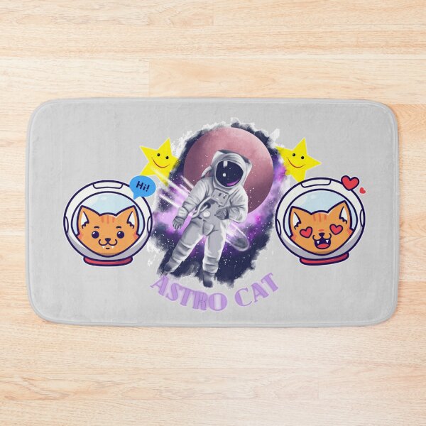 Item preview, Astro cat designed and sold by Yasmine Mohammed.
