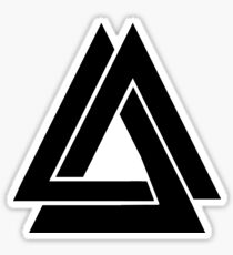 Bastille - Simple WWCOMMS Triangle Sticker