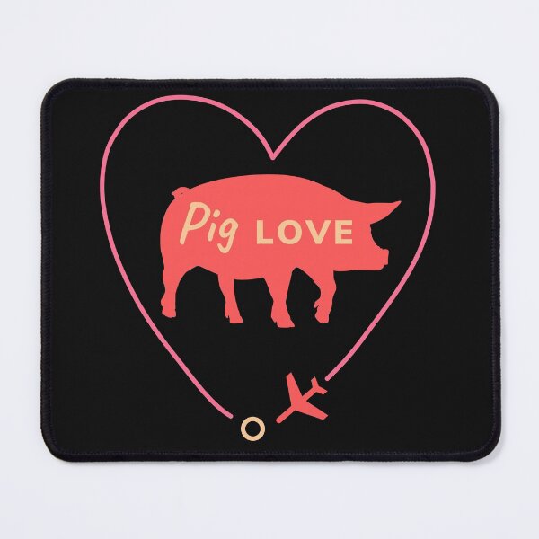 Item preview, PIG LOVE TRAVEL designed and sold by myt-shirt.