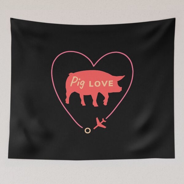 Item preview, PIG LOVE TRAVEL designed and sold by myt-shirt.