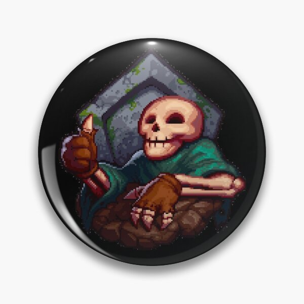 Item preview, Graveyard Keeper skeleton Gerry designed and sold by HelloBujo.