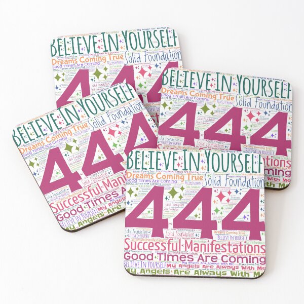 Item preview, Law of Attraction 444 Angel Number Vision Board designed and sold by frankie5368.