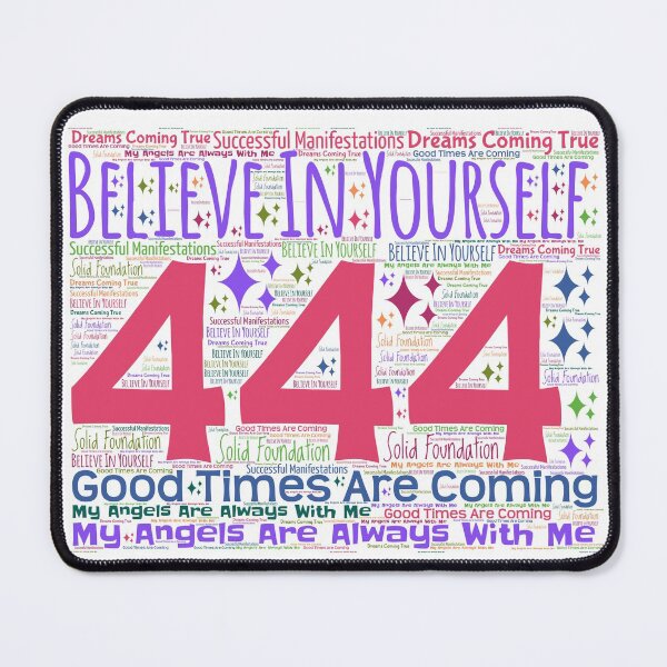 Item preview, Law of Attraction 444 Angel Number Vision Board designed and sold by frankie5368.