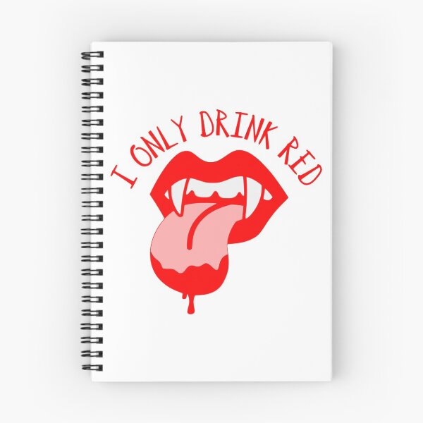 Item preview, I Only Drink Red - Vampire  designed and sold by purplevamp.