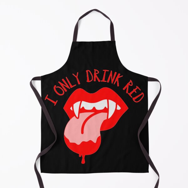 Item preview, I Only Drink Red - Vampire designed and sold by purplevamp.