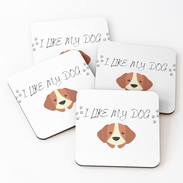 Item preview, I Like my Dog designed and sold by Uptown4Shop.