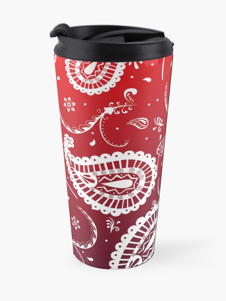 Alternate view of Paisley Passion Travel Coffee Mug