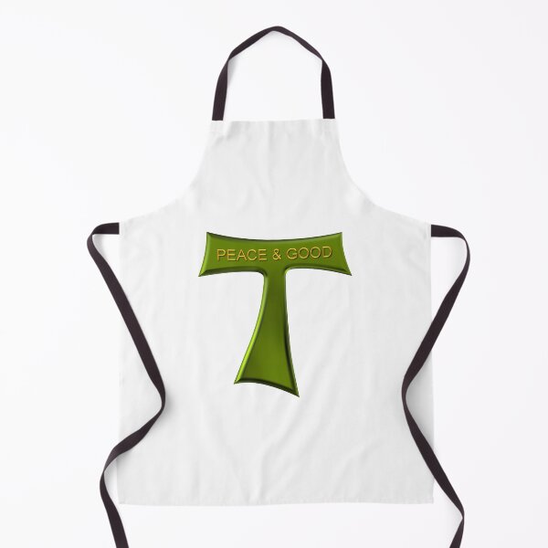 Item preview, Green Copper Look Franciscan Tau Cross Peace And Good designed and sold by Artist4God.