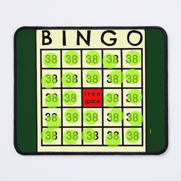 Item preview, Luckiest BINGO card designed and sold by sandpiperstudio.