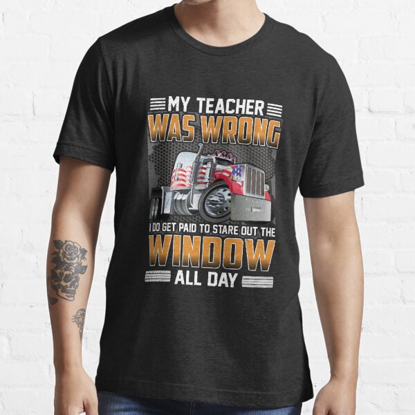 Truck Driver Gifts For Men Essential T-Shirt for Sale by Medcher