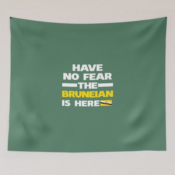 Item preview, No Fear Bruneian Is Here Brunei Pride designed and sold by AlwaysAwesome.